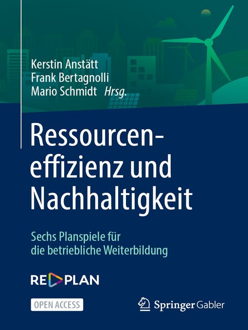 Title details for Ressourceneffizienz und Nachhaltigkeit by Kerstin Anstätt - Available